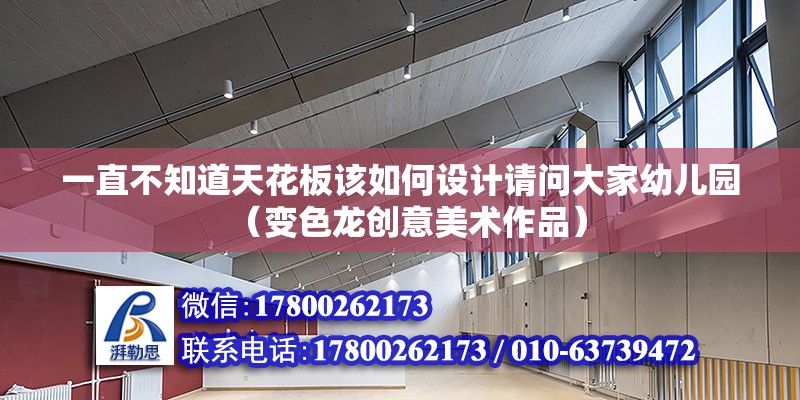 一直不知道天花板該如何設(shè)計(jì)請(qǐng)問大家幼兒園（變色龍創(chuàng)意美術(shù)作品）