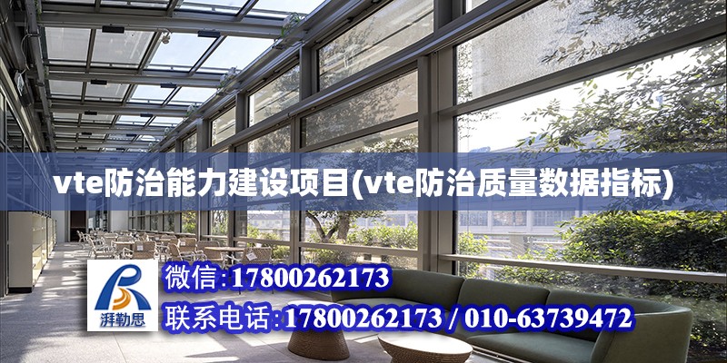 vte防治能力建設項目(vte防治質量數據指標)