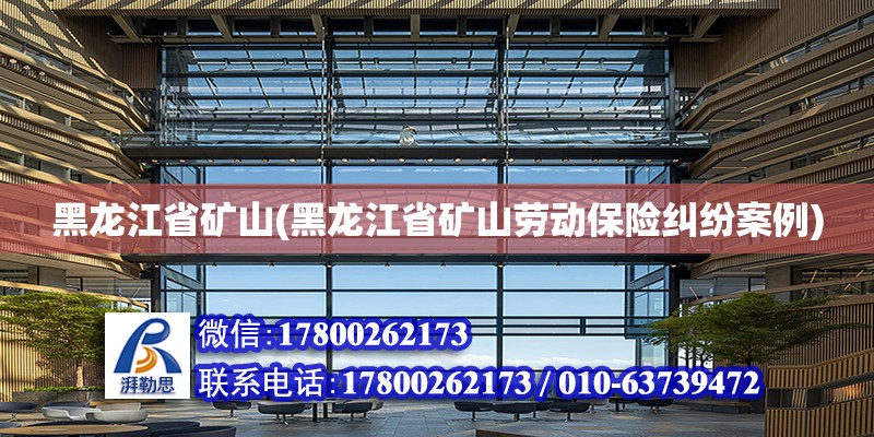 黑龍江省礦山(黑龍江省礦山勞動保險糾紛案例) 結構污水處理池施工