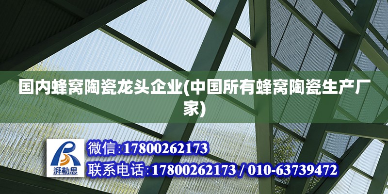 國內蜂窩陶瓷龍頭企業(中國所有蜂窩陶瓷生產廠家) 鋼結構框架施工