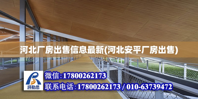 河北廠房出售信息最新(河北安平廠房出售) 鋼結構鋼結構停車場設計