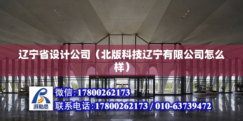 遼寧省設計公司（北版科技遼寧有限公司怎么樣） 結構工業鋼結構設計