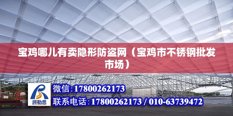 寶雞哪兒有賣隱形防盜網（寶雞市不銹鋼批發市場）