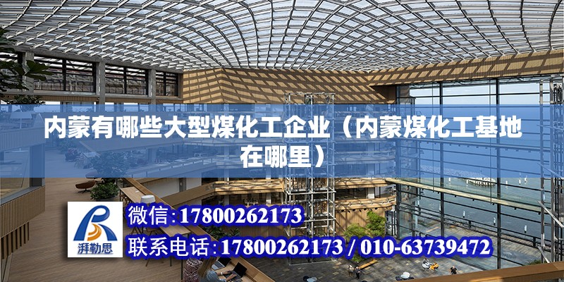 內蒙有哪些大型煤化工企業（內蒙煤化工基地在哪里）