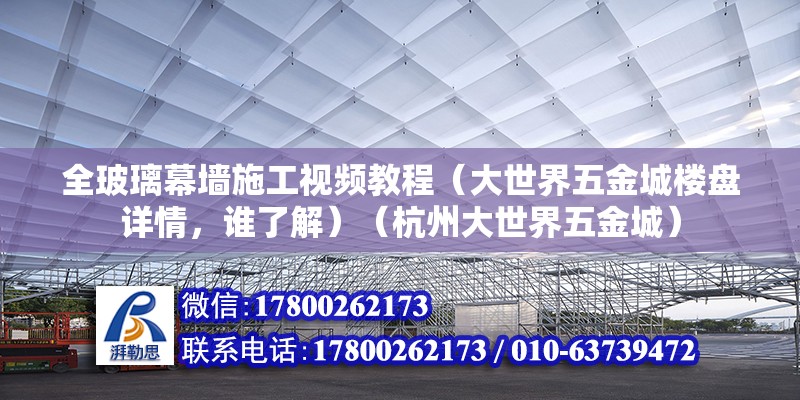 全玻璃幕墻施工視頻教程（大世界五金城樓盤詳情，誰了解）（杭州大世界五金城）