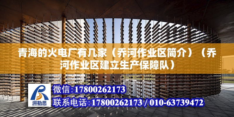 青海的火電廠有幾家（喬河作業區簡介）（喬河作業區建立生產保障隊）