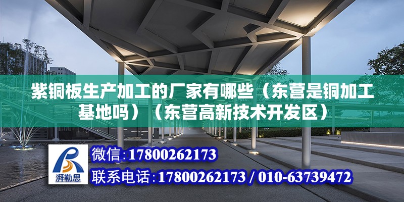 紫銅板生產加工的廠家有哪些（東營是銅加工基地嗎）（東營高新技術開發區）