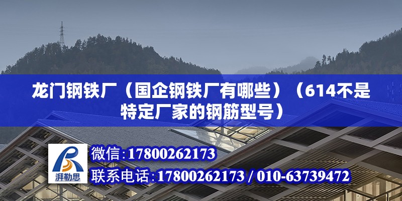 龍門鋼鐵廠（國企鋼鐵廠有哪些）（614不是特定廠家的鋼筋型號）