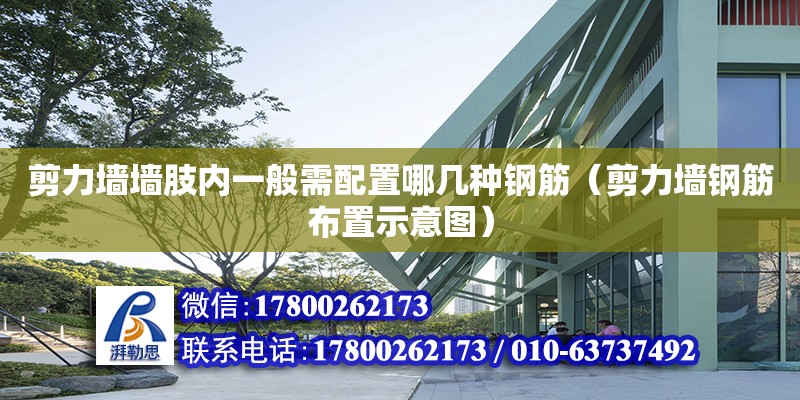 剪力墻墻肢內一般需配置哪幾種鋼筋（剪力墻鋼筋布置示意圖）