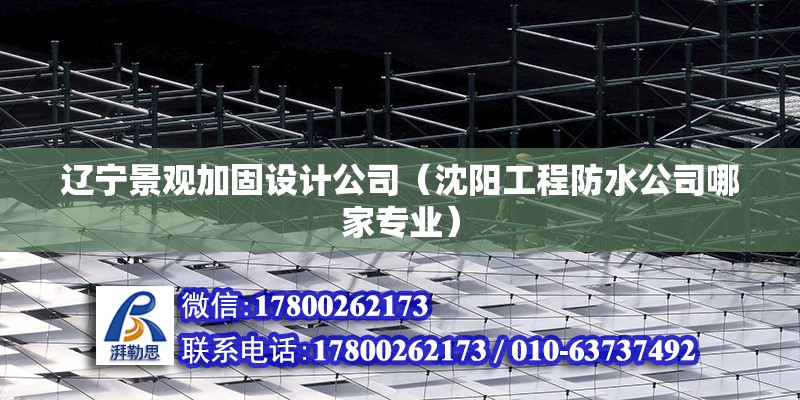 遼寧景觀加固設計公司（沈陽工程防水公司哪家專業） 結構橋梁鋼結構施工