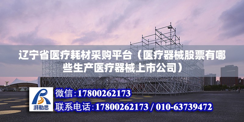 遼寧省醫療耗材采購平臺（醫療器械股票有哪些生產醫療器械上市公司） 鋼結構玻璃棧道施工