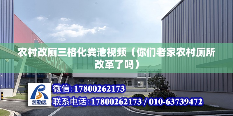 農村改廁三格化糞池視頻（你們老家農村廁所改革了嗎） 鋼結構跳臺設計