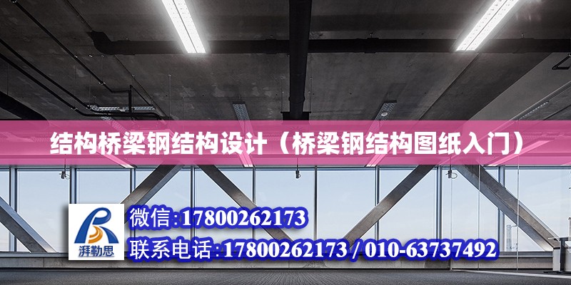 結構橋梁鋼結構設計（橋梁鋼結構圖紙入門）