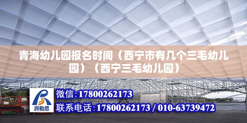 青海幼兒園報名時間（西寧市有幾個三毛幼兒園）（西寧三毛幼兒園） 建筑方案施工 第2張