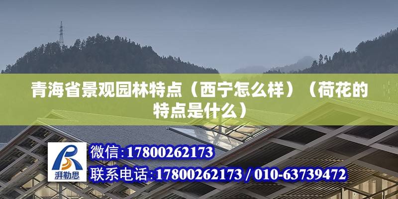 青海省景觀園林特點（西寧怎么樣）（荷花的特點是什么） 結構地下室設計 第2張