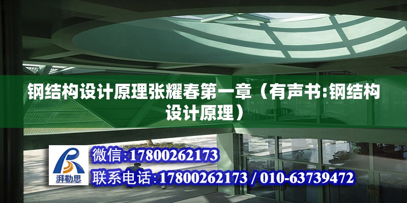 鋼結構設計原理張耀春第一章（有聲書:鋼結構設計原理） 結構電力行業施工 第6張