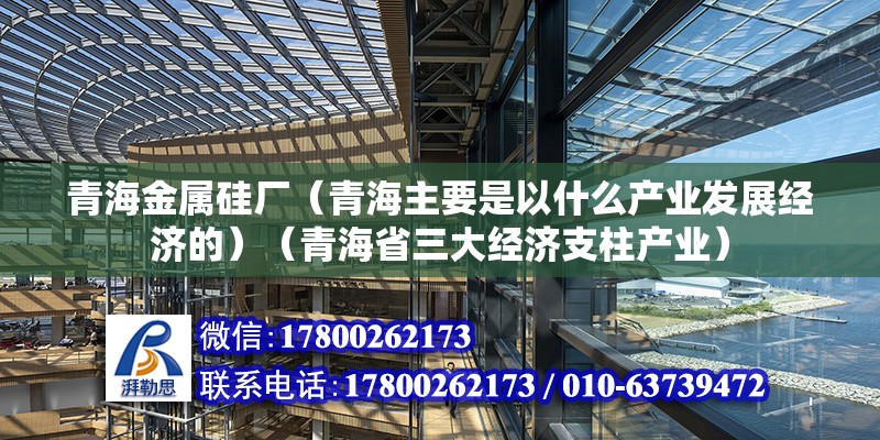 青海金屬硅廠（青海主要是以什么產業發展經濟的）（青海省三大經濟支柱產業） 結構電力行業施工