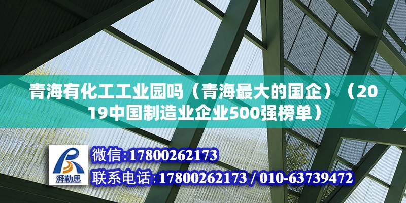 青海有化工工業(yè)園嗎（青海最大的國企）（2019中國制造業(yè)企業(yè)500強榜單） 鋼結(jié)構(gòu)蹦極設(shè)計