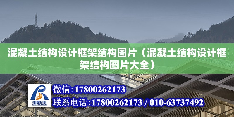 混凝土結構設計框架結構圖片（混凝土結構設計框架結構圖片大全）