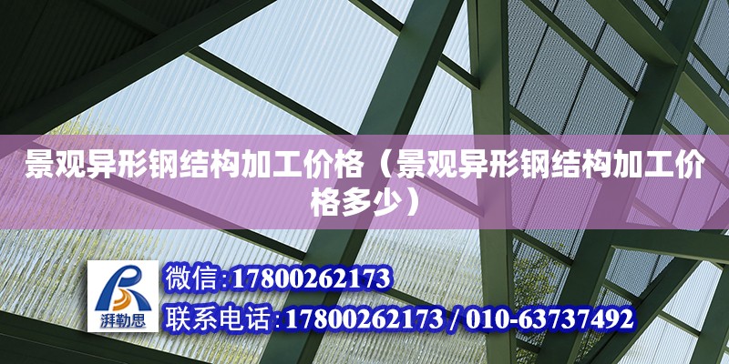 景觀異形鋼結構加工價格（景觀異形鋼結構加工價格多少） 鋼結構網架設計