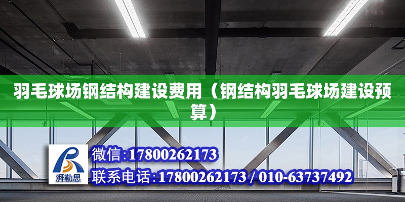 羽毛球場鋼結構建設費用（鋼結構羽毛球場建設預算） 鋼結構網架設計