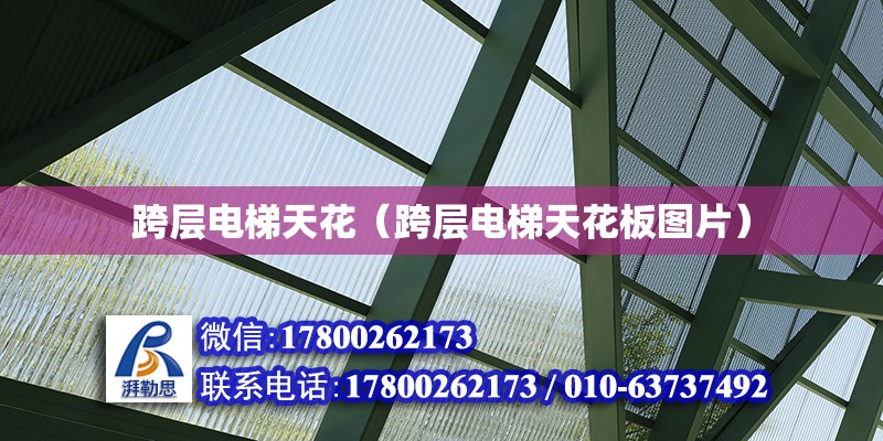 跨層電梯天花（跨層電梯天花板圖片） 鋼結(jié)構(gòu)網(wǎng)架設(shè)計(jì)