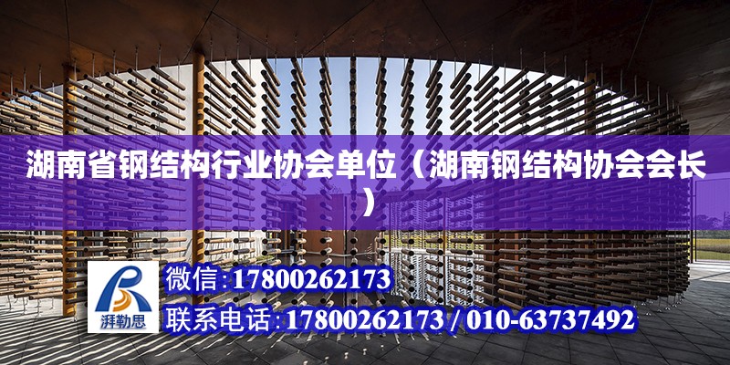 湖南省鋼結構行業協會單位（湖南鋼結構協會會長） 鋼結構網架設計