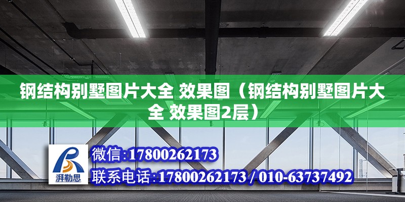 鋼結構別墅圖片大全 效果圖（鋼結構別墅圖片大全 效果圖2層）