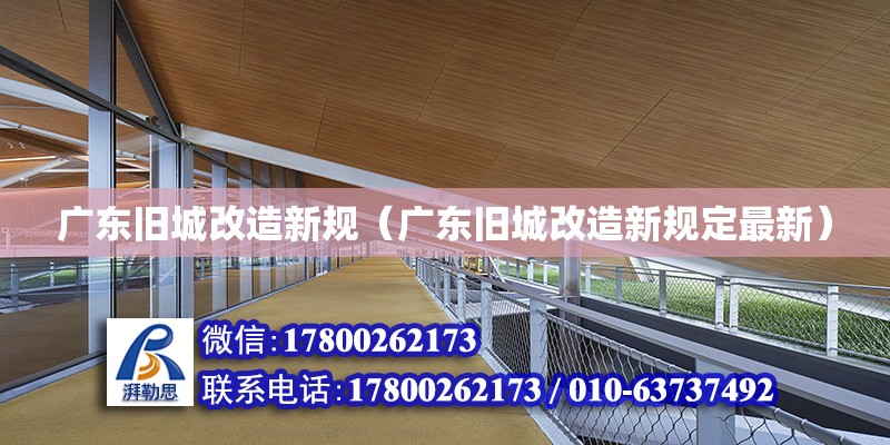 廣東舊城改造新規（廣東舊城改造新規定最新） 鋼結構網架設計