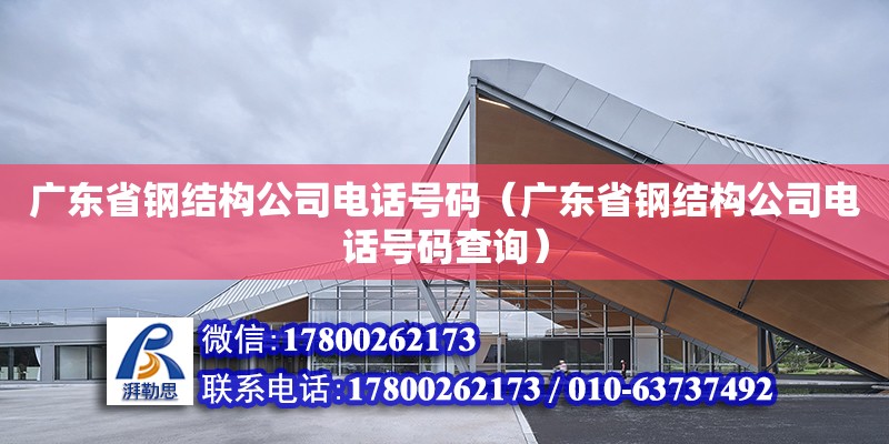 廣東省鋼結構公司電話號碼（廣東省鋼結構公司電話號碼查詢） 鋼結構網架設計