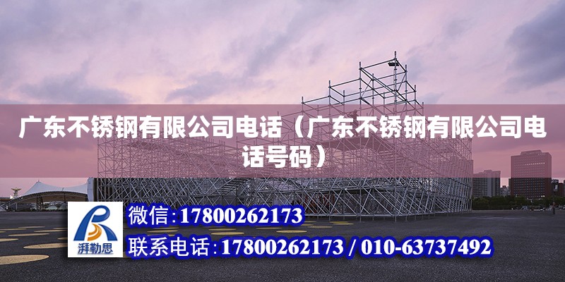 廣東不銹鋼有限公司電話（廣東不銹鋼有限公司電話號碼） 鋼結構網架設計