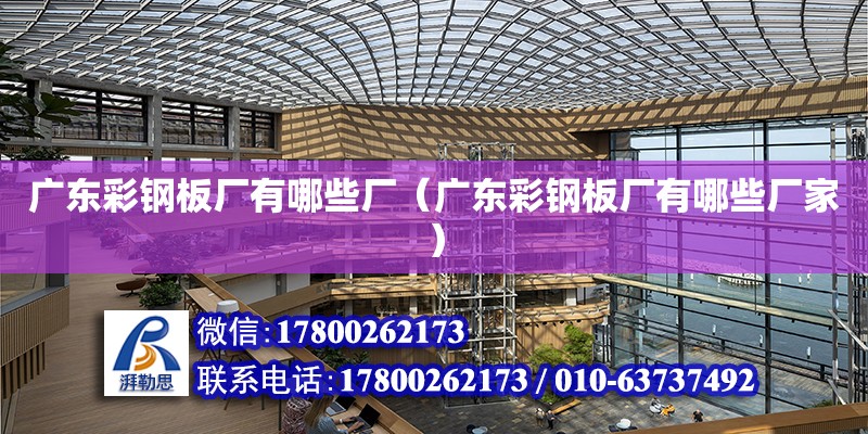 廣東彩鋼板廠有哪些廠（廣東彩鋼板廠有哪些廠家） 鋼結構網架設計