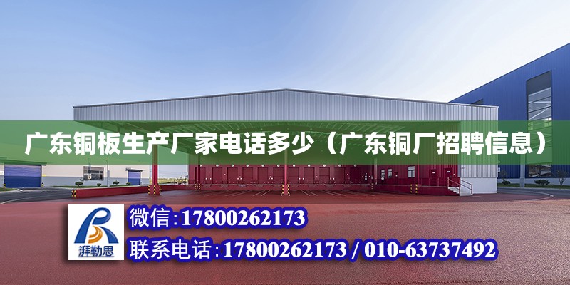 廣東銅板生產廠家電話多少（廣東銅廠招聘信息） 鋼結構網架設計