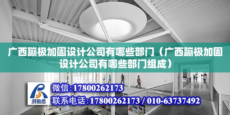 廣西蹦極加固設計公司有哪些部門（廣西蹦極加固設計公司有哪些部門組成）