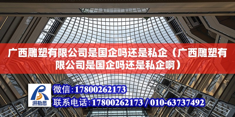 廣西雕塑有限公司是國企嗎還是私企（廣西雕塑有限公司是國企嗎還是私企啊）