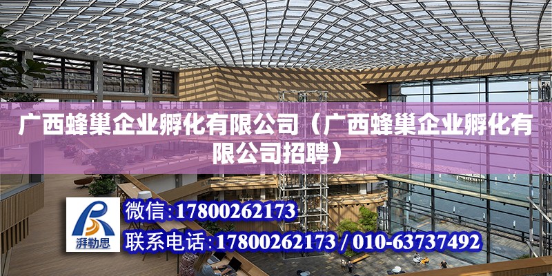 廣西蜂巢企業(yè)孵化有限公司（廣西蜂巢企業(yè)孵化有限公司招聘） 鋼結(jié)構(gòu)網(wǎng)架設(shè)計