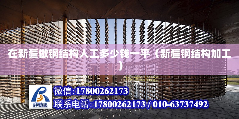 在新疆做鋼結構人工多少錢一平（新疆鋼結構加工） 鋼結構鋼結構停車場施工