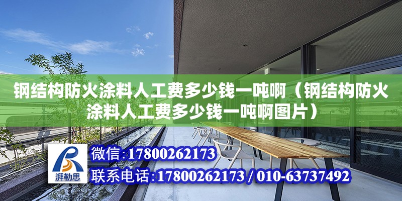 鋼結(jié)構(gòu)防火涂料人工費多少錢一噸啊（鋼結(jié)構(gòu)防火涂料人工費多少錢一噸啊圖片） 結(jié)構(gòu)工業(yè)鋼結(jié)構(gòu)施工