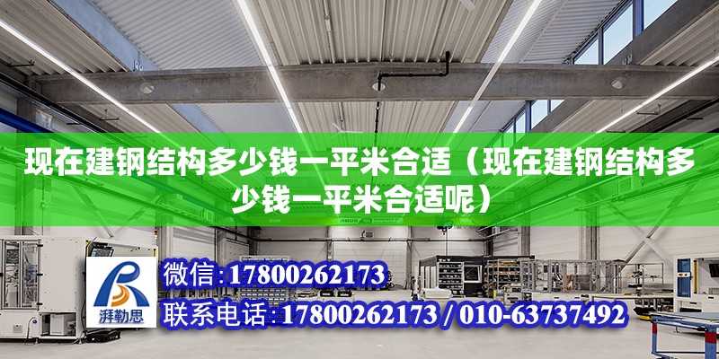 現在建鋼結構多少錢一平米合適（現在建鋼結構多少錢一平米合適呢）