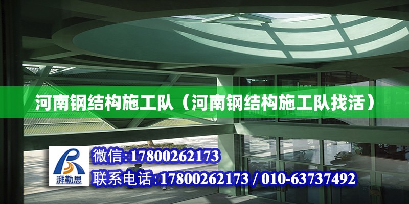 河南鋼結構施工隊（河南鋼結構施工隊找活） 鋼結構跳臺施工