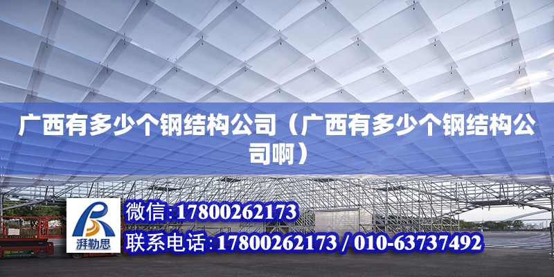 廣西有多少個鋼結構公司（廣西有多少個鋼結構公司啊）