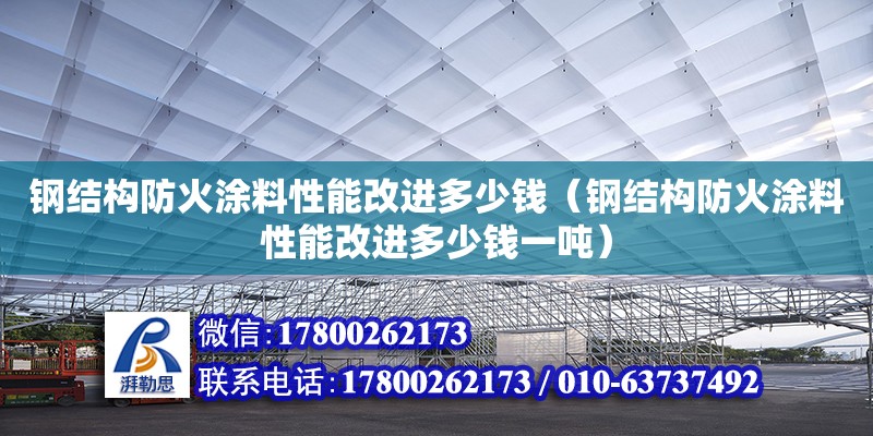 鋼結構防火涂料性能改進多少錢（鋼結構防火涂料性能改進多少錢一噸）