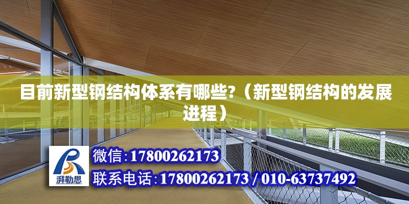 目前新型鋼結(jié)構(gòu)體系有哪些?（新型鋼結(jié)構(gòu)的發(fā)展進(jìn)程） 鋼結(jié)構(gòu)跳臺(tái)設(shè)計(jì)