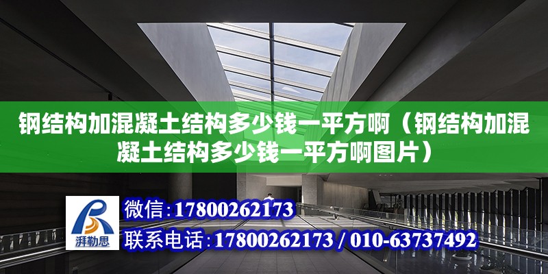 鋼結構加混凝土結構多少錢一平方啊（鋼結構加混凝土結構多少錢一平方啊圖片）