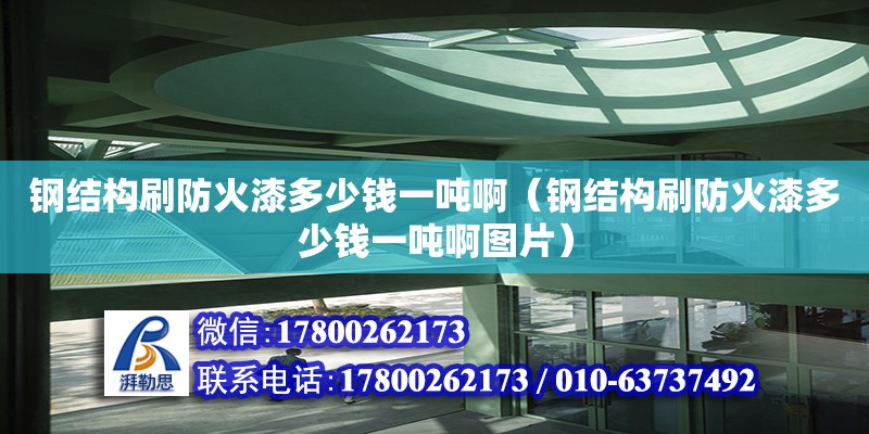 鋼結構刷防火漆多少錢一噸啊（鋼結構刷防火漆多少錢一噸啊圖片）