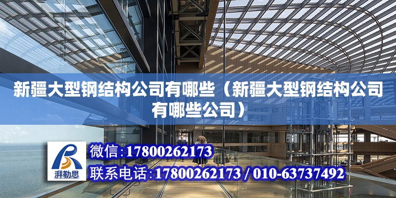 新疆大型鋼結(jié)構(gòu)公司有哪些（新疆大型鋼結(jié)構(gòu)公司有哪些公司）