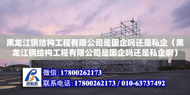 黑龍江鋼結(jié)構(gòu)工程有限公司是國企嗎還是私企（黑龍江鋼結(jié)構(gòu)工程有限公司是國企嗎還是私企啊）