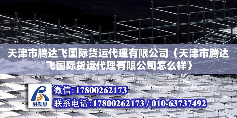 天津市騰達飛國際貨運代理有限公司（天津市騰達飛國際貨運代理有限公司怎么樣）