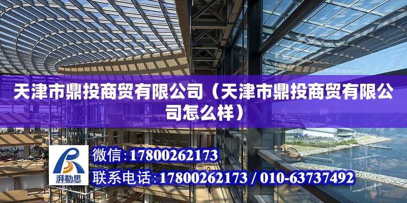 天津市鼎投商貿有限公司（天津市鼎投商貿有限公司怎么樣）