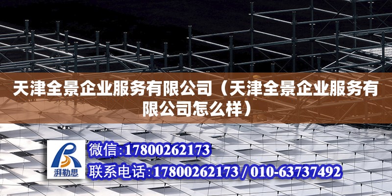 天津全景企業服務有限公司（天津全景企業服務有限公司怎么樣）